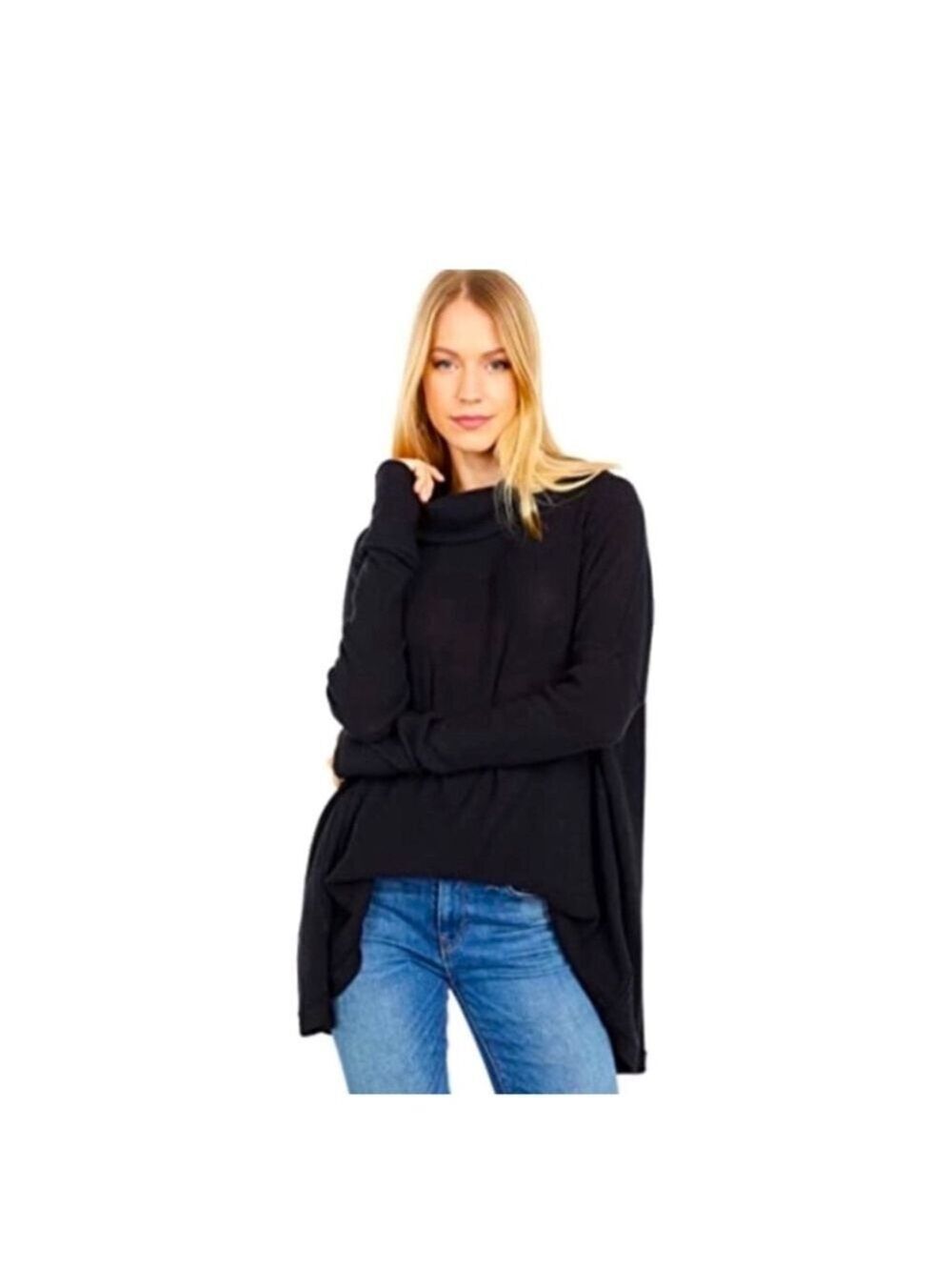 Women's Free People Black Sweater XS